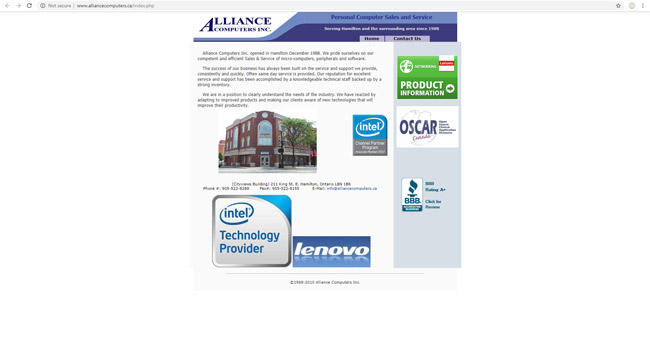 Alliance Computer Inc.