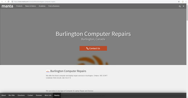 Burlington Computer Repairs