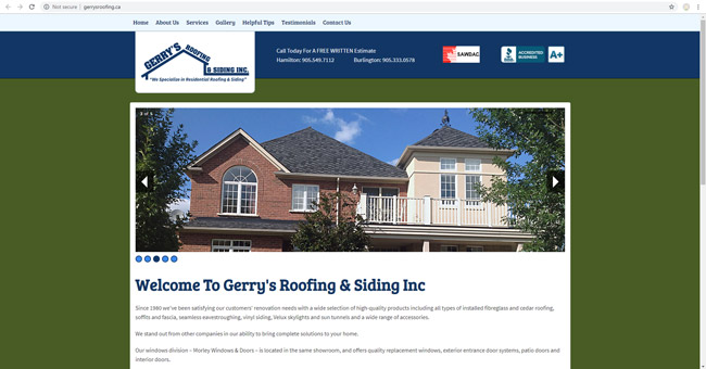 Gerry’s Roofing & Siding Inc.