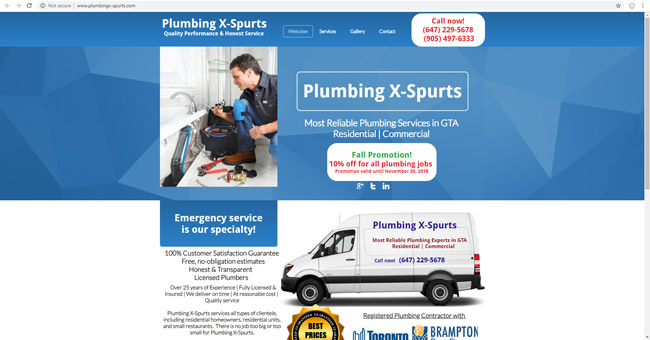 Plumbing X-Spurts